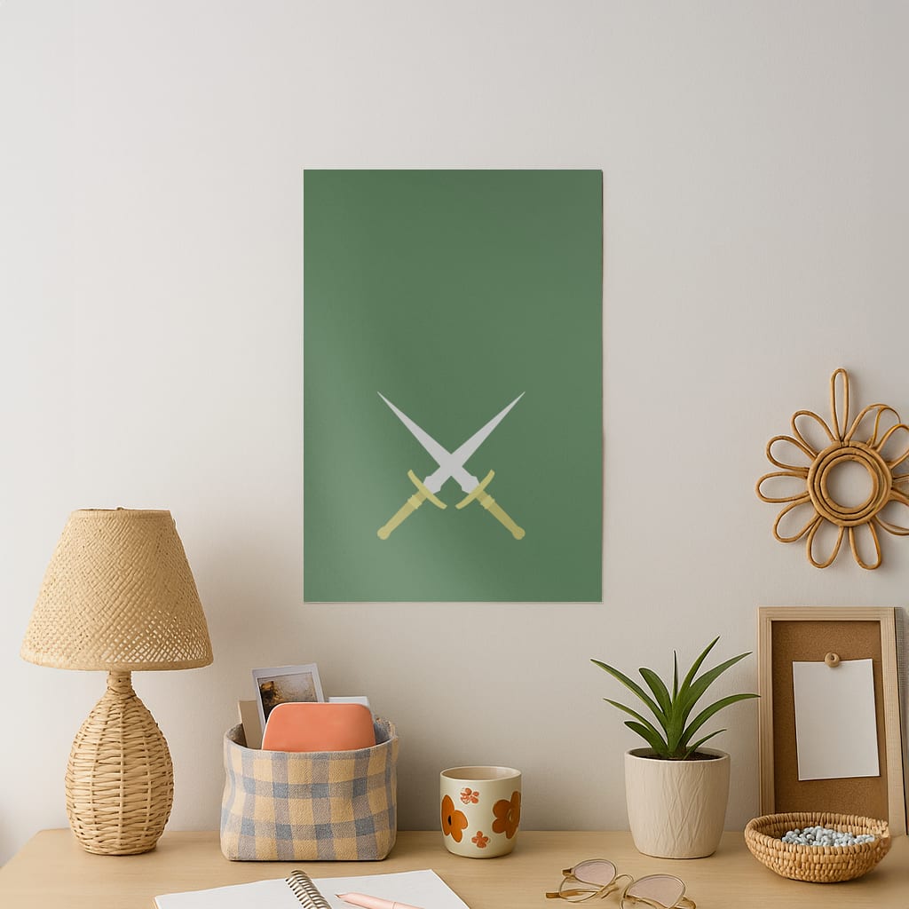 Double Daggers Art Print