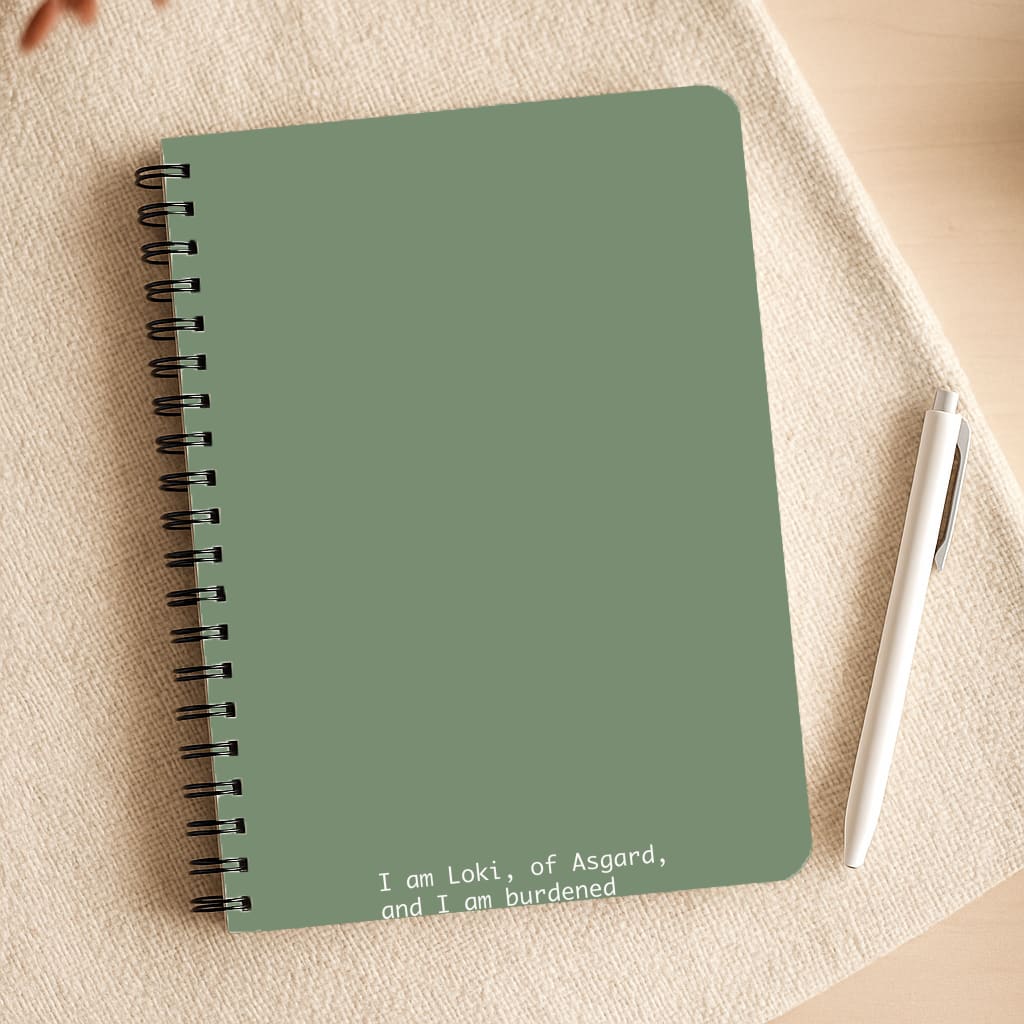 Burdened With Glorious Purpose Notepad