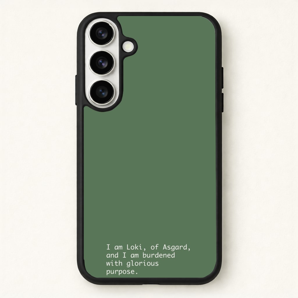 Burdened With Glorious Purpose Phone Case for Galaxy S26 Plus