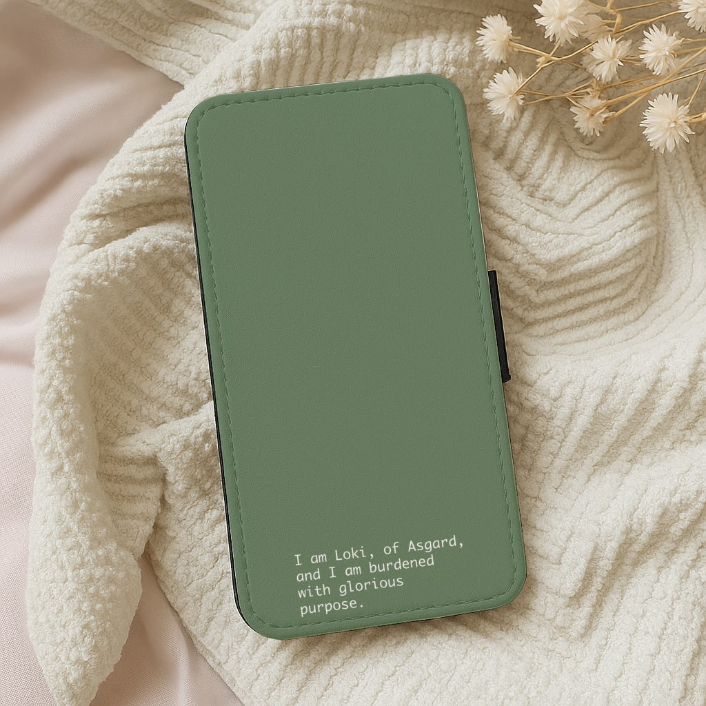 Burdened With Glorious Purpose Wallet Phone Case