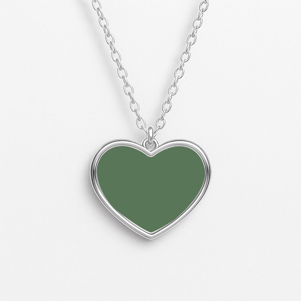 Burdened With Glorious Purpose Heart Necklace