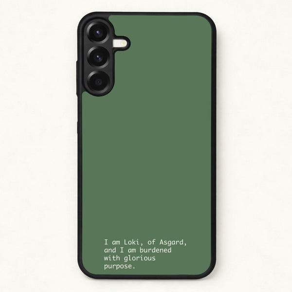 Burdened With Glorious Purpose Phone Case for Galaxy A57