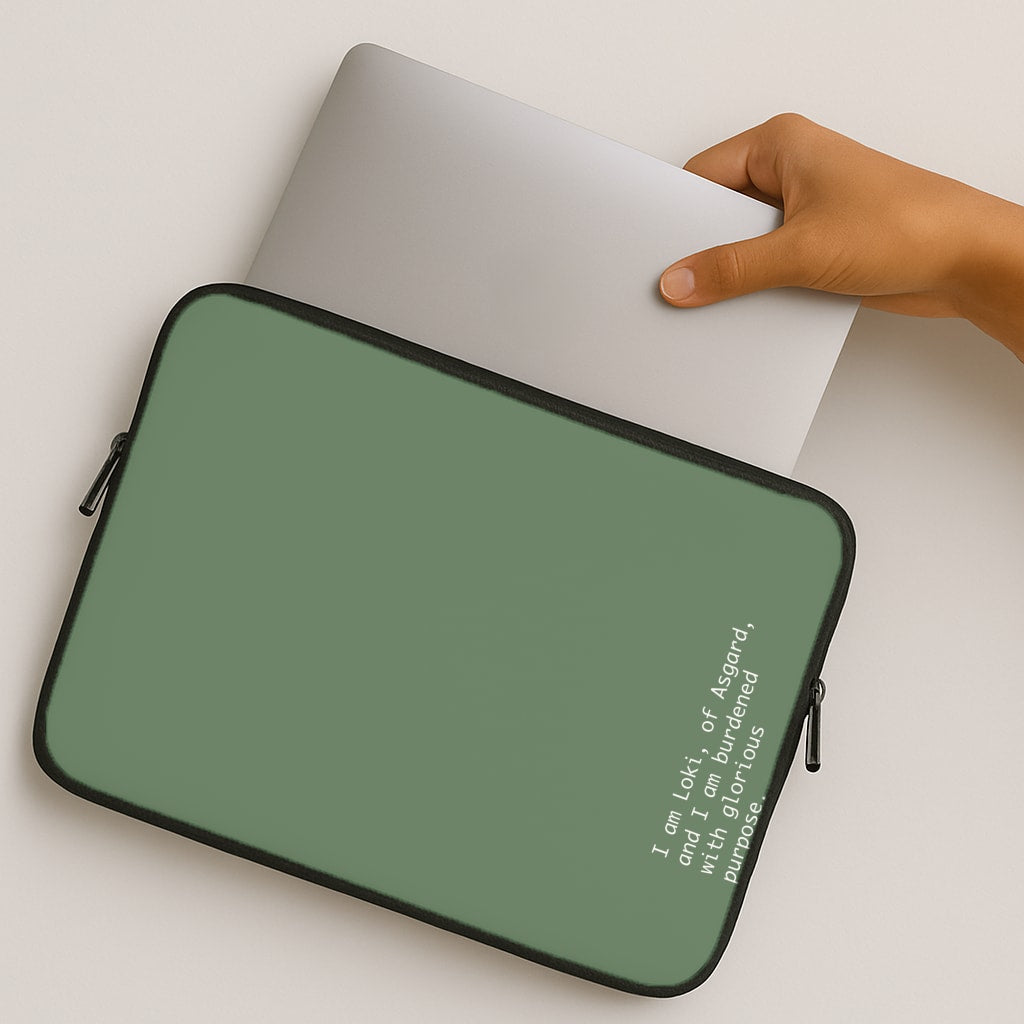 Burdened With Glorious Purpose MacBook Case