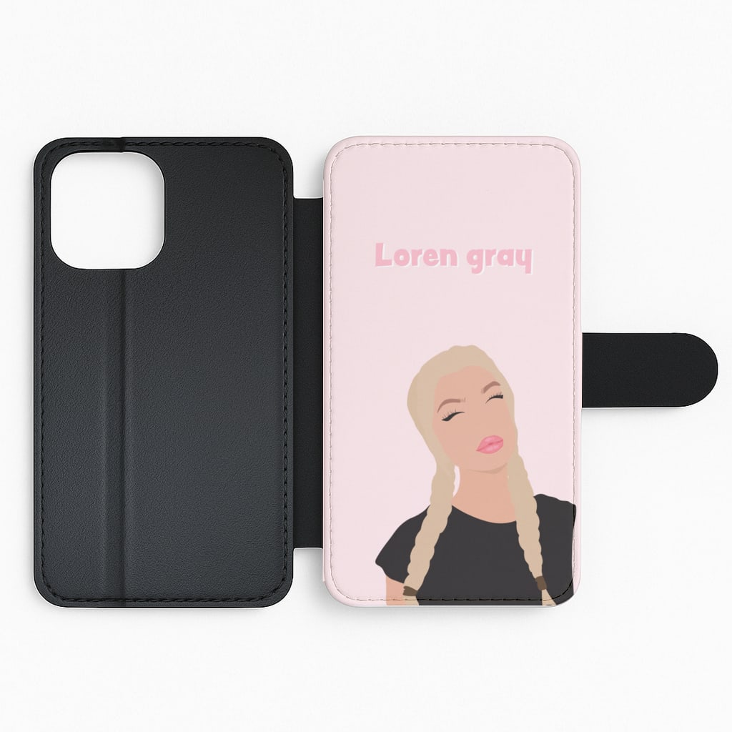 Loren Gray Cartoon Flip Phone Case
