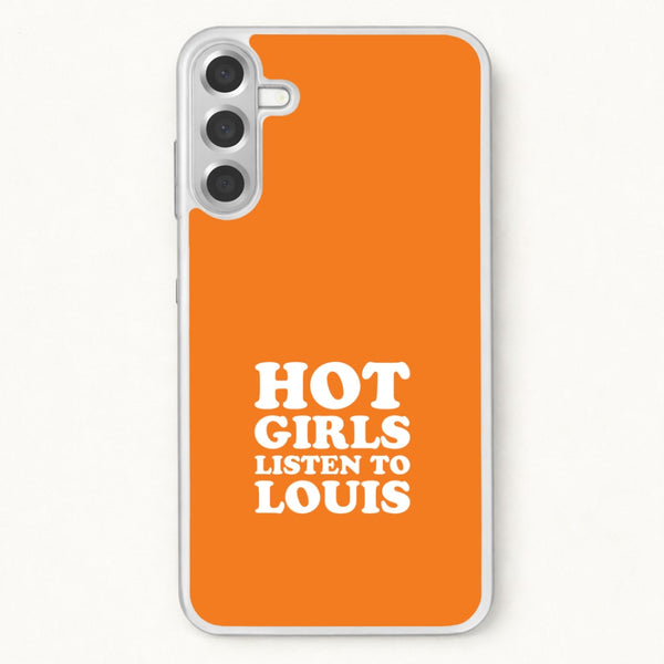 Hot Girls Listen To Louis Phone Case for Galaxy A57