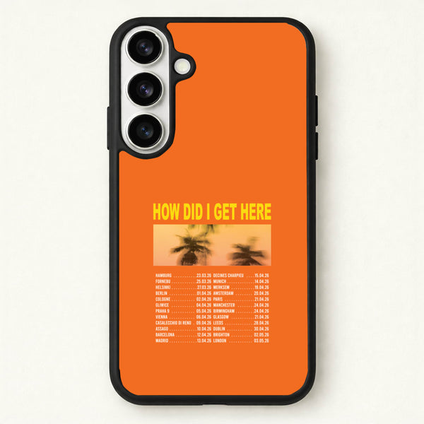 HDIGH Tour 2026 Phone Case for Galaxy S26