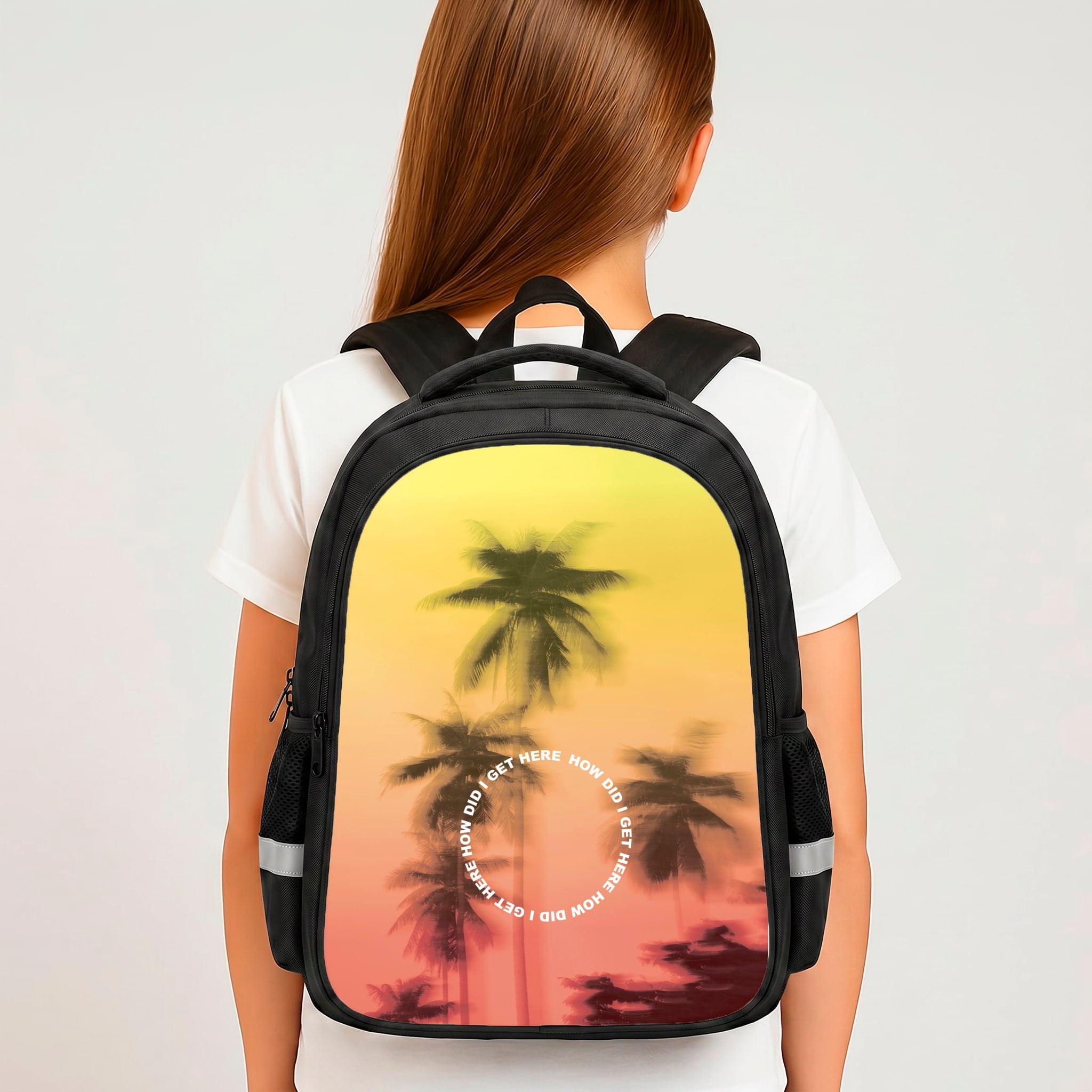 Palm Trees Circle Backpack