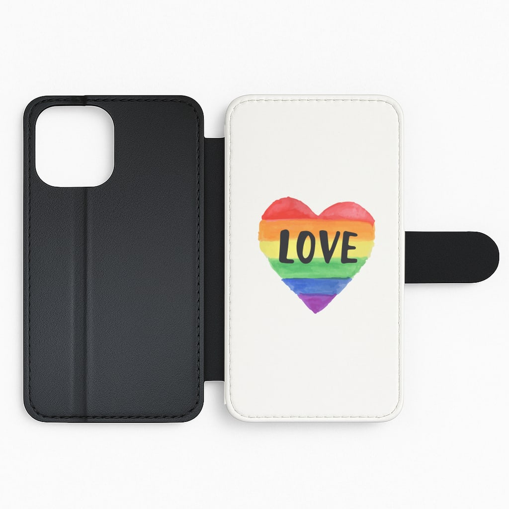 Love - Pride Flip Phone Case