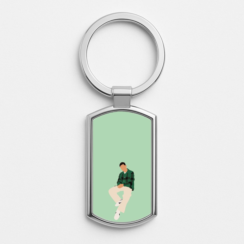 Green LoyleSilver Keyring