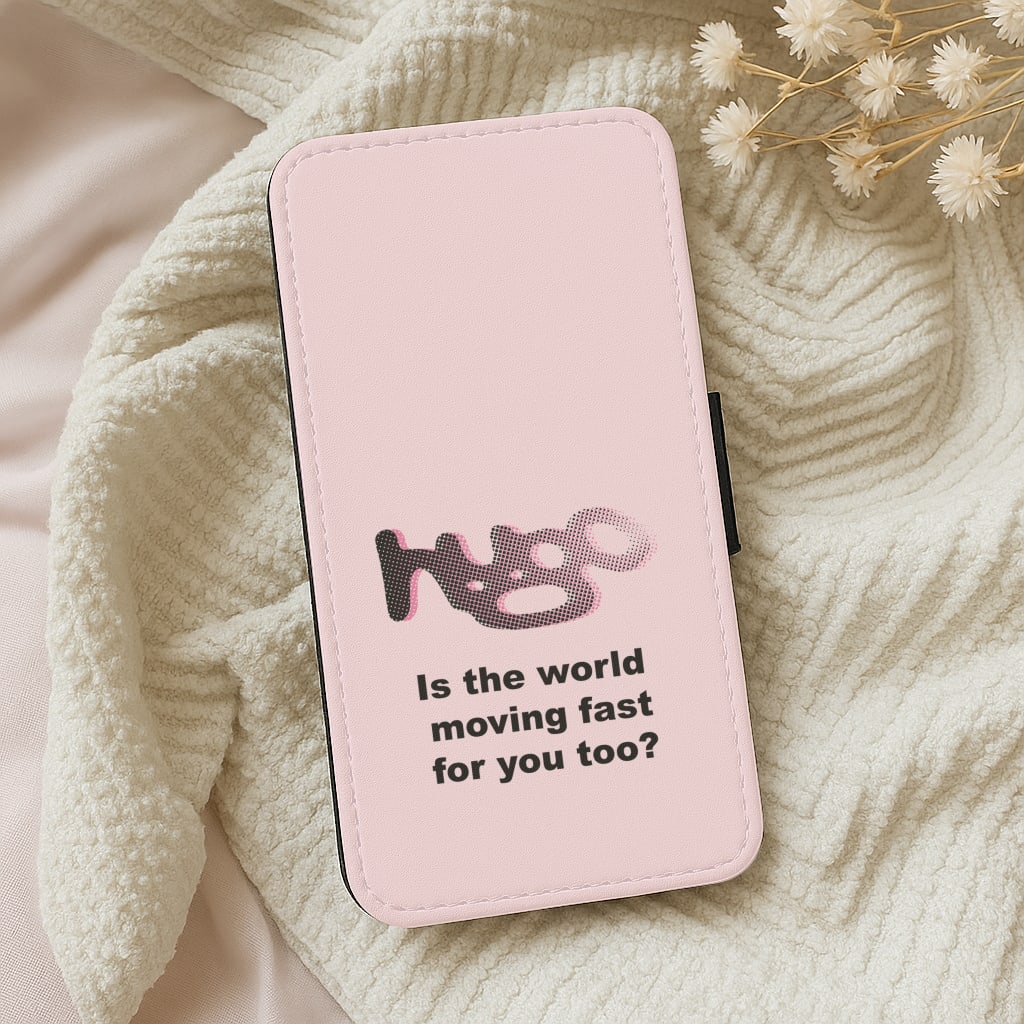 Pink Hugo - Wallet Phone Case
