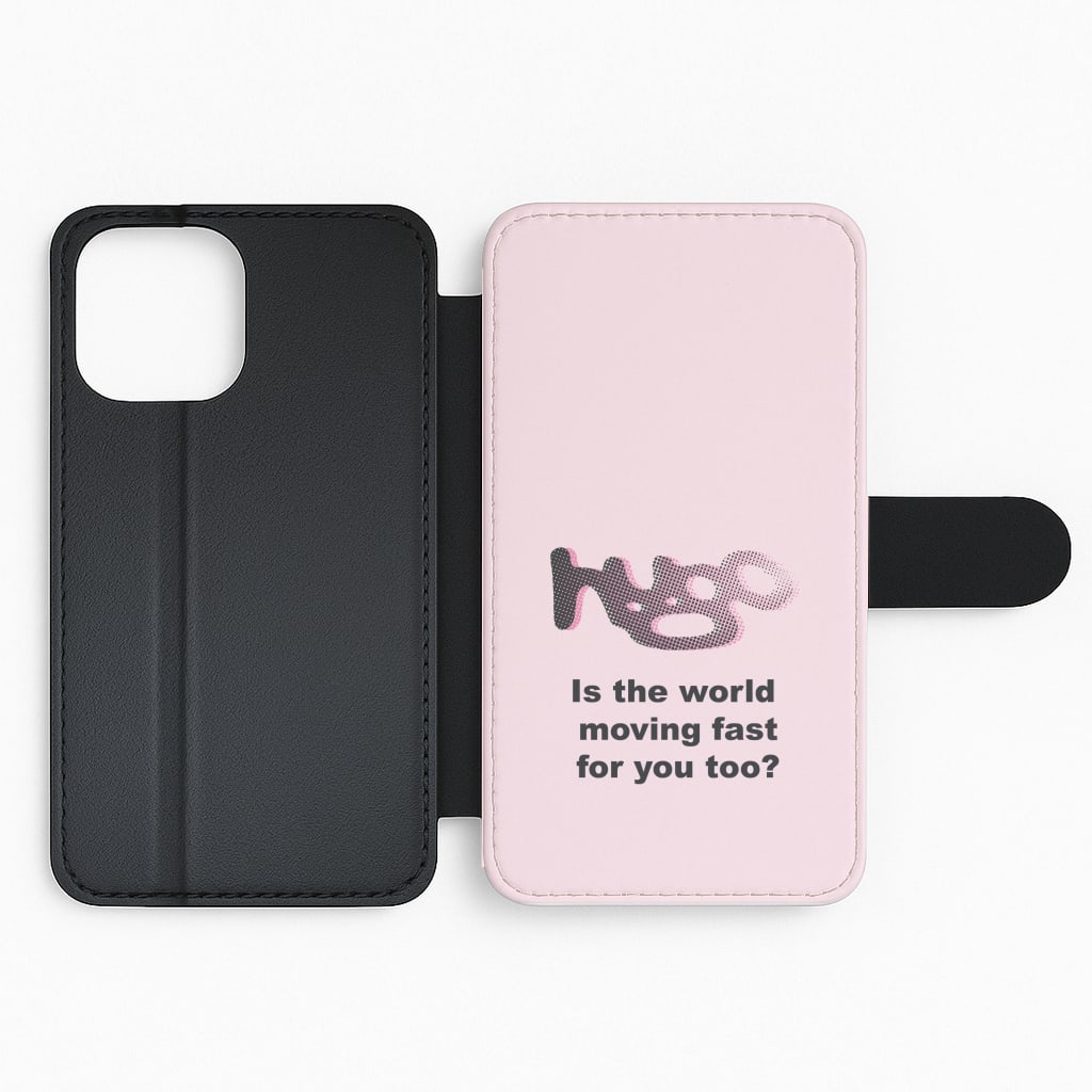 Pink Hugo - Flip Phone Case