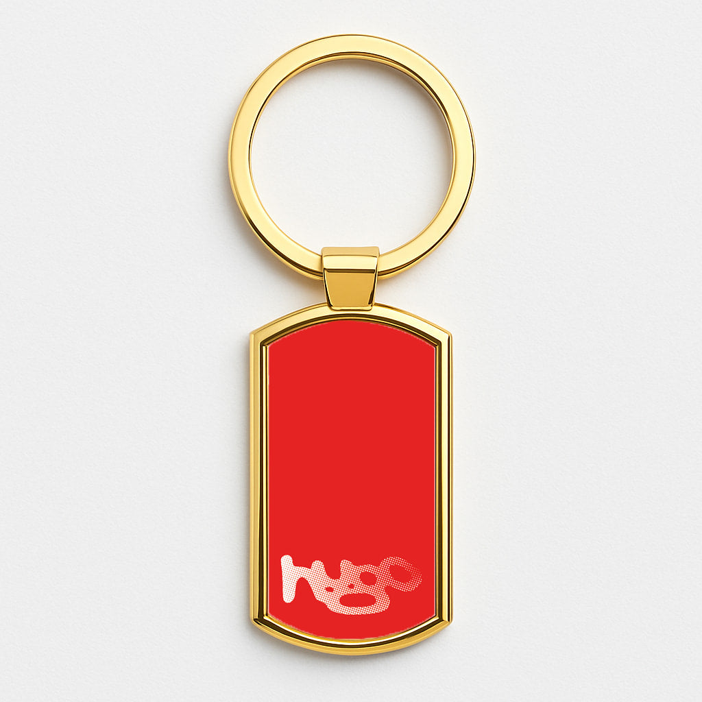 Hugo - Gold Keyring