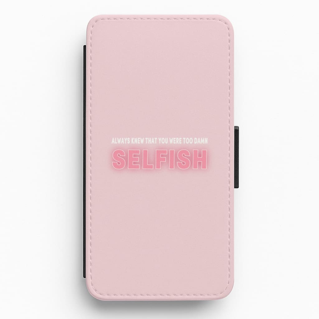 Selfish - Maddison Beer Flip / Wallet Phone Case