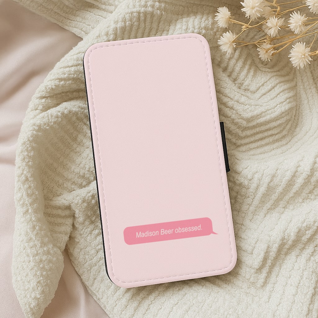 Maddison Beer Obsessed Wallet Phone Case