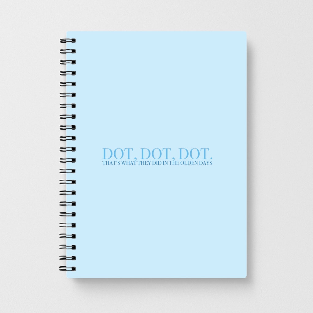 Dot, Dot, Dot Notebook