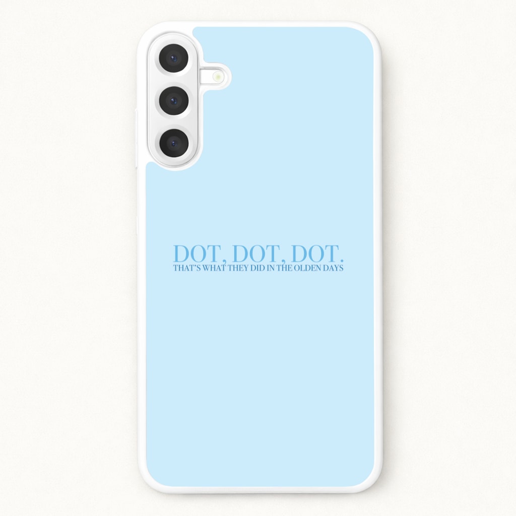 Dot, Dot, Dot Phone Case for Galaxy A37