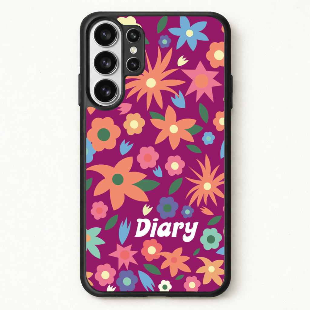 Diary Phone Case for Galaxy S26 Ultra