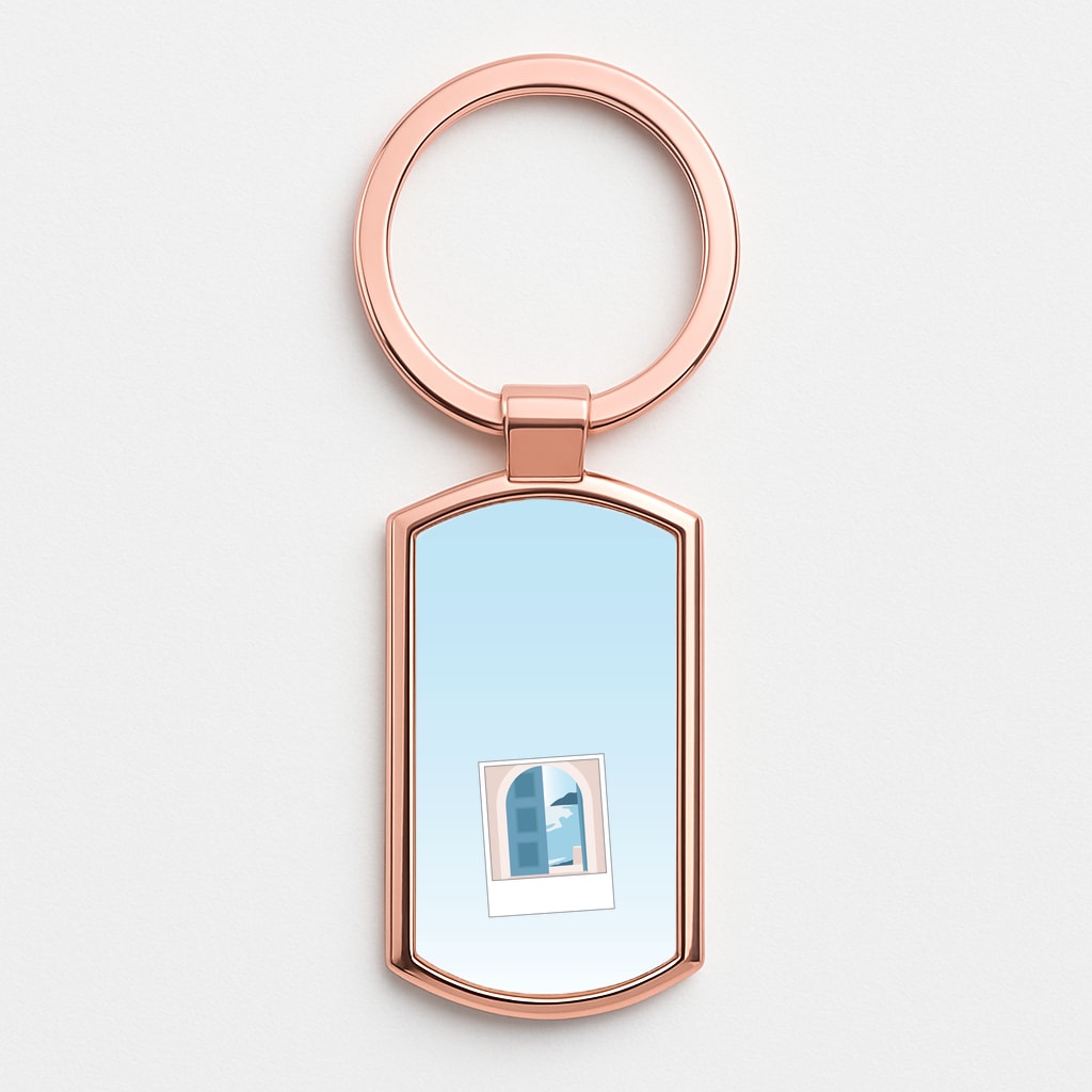 The Balcony - Mamma Mia Rose Gold Keyring