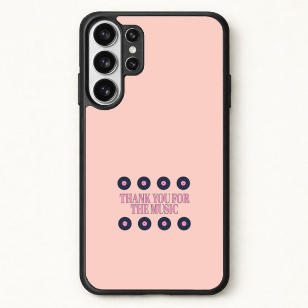Thank You For The Music - Mamma Mia Phone Case for Galaxy S26 Ultra