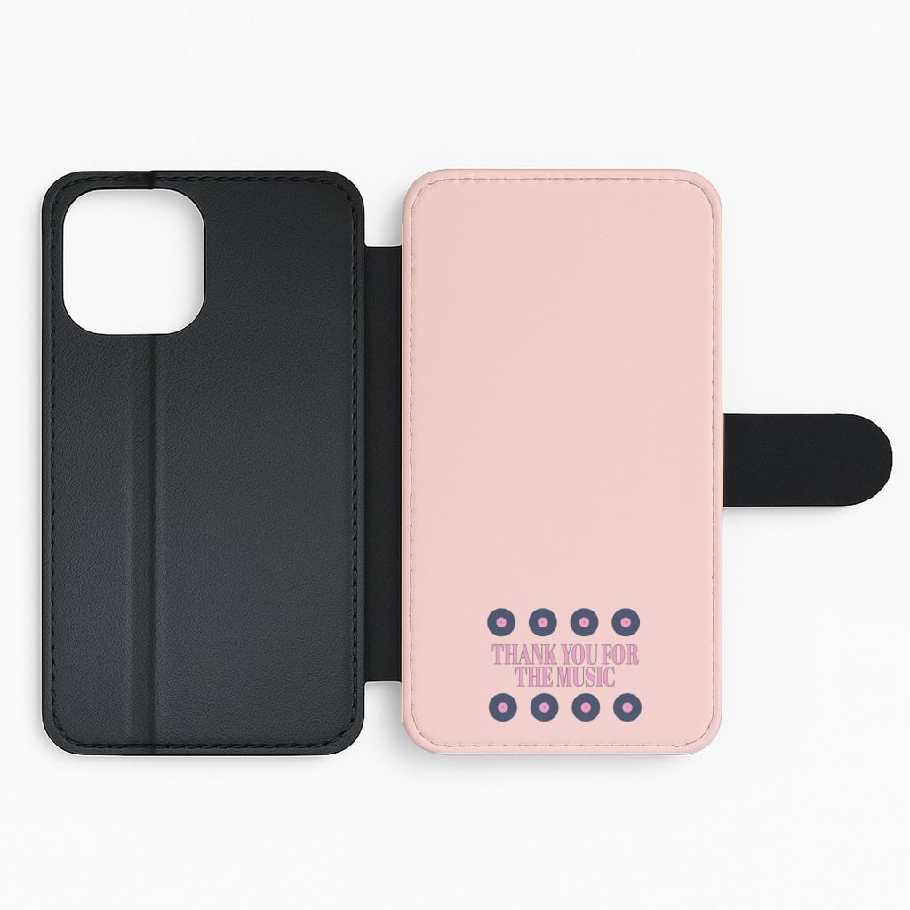 Thank You For The Music - Mamma Mia Flip Phone Case