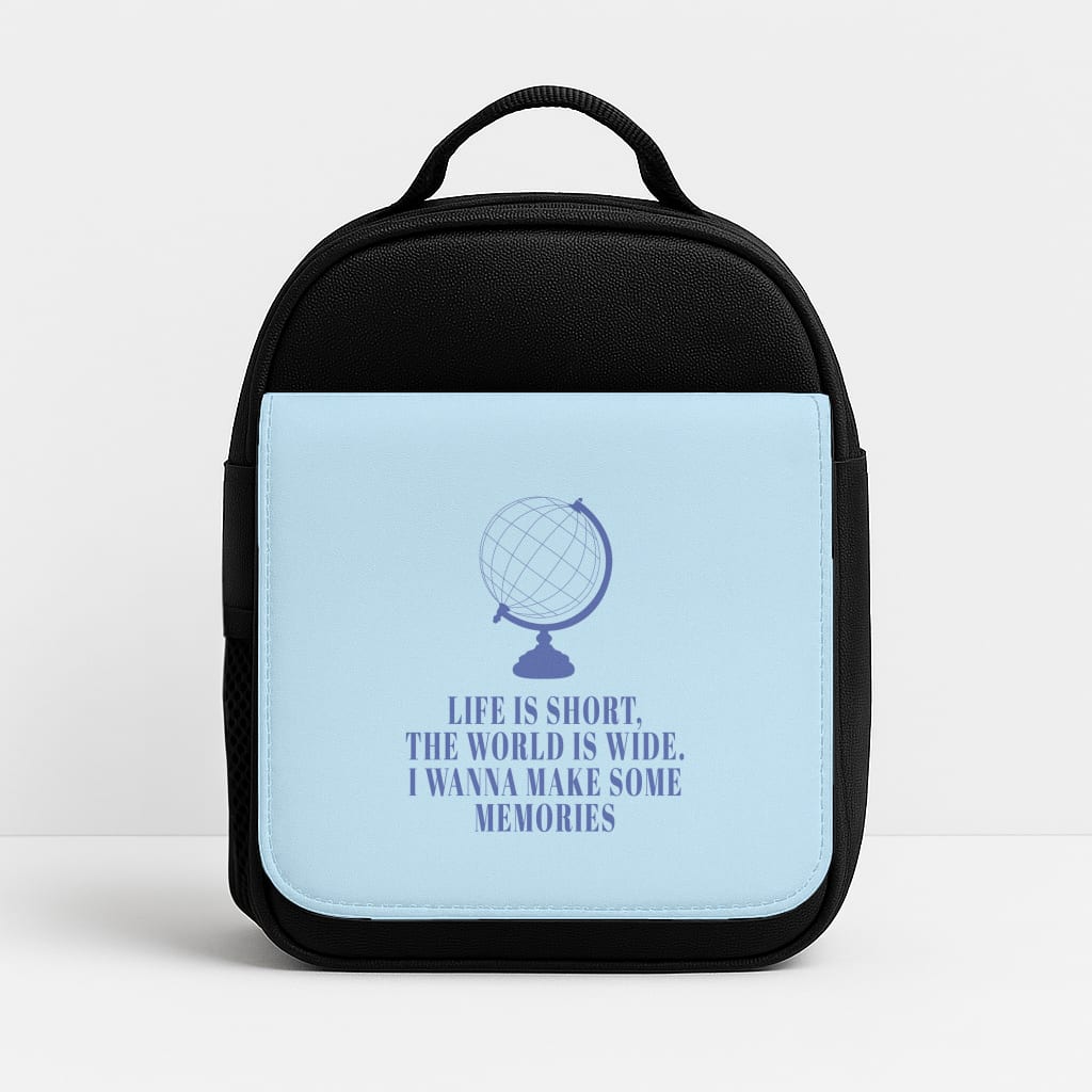 Life Is Short The World Is Wide - Mamma Mia Lunchbox