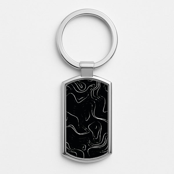Silver Metal Keyring