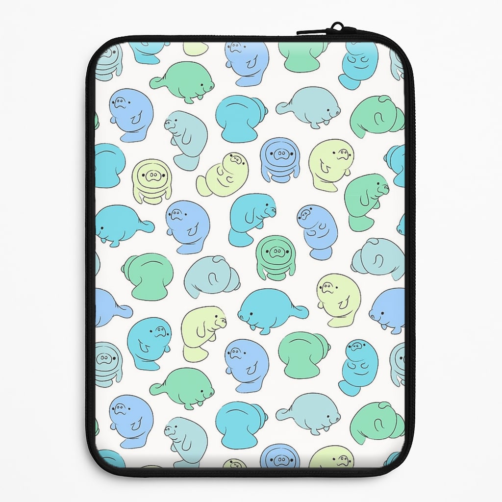 Manatee Party Universal Laptop Sleeve