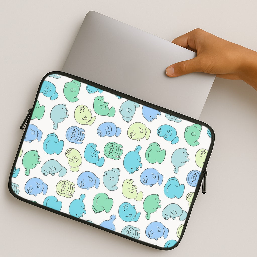 Manatee Party MacBook Case