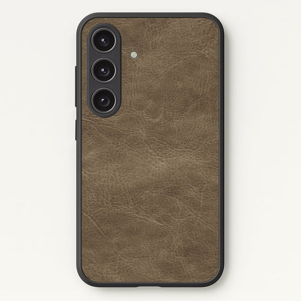 Tan Leather Phone Case - Galaxy S25 Plus / Standard