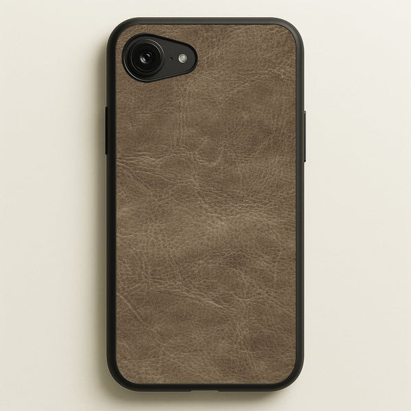 Tan Leather Phone Case - iPhone 16e / Standard