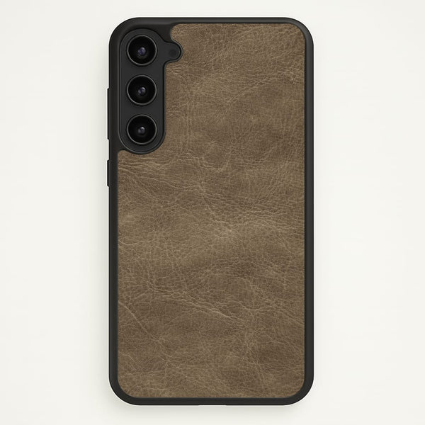 Tan Leather Phone Case - Galaxy S23 / Standard