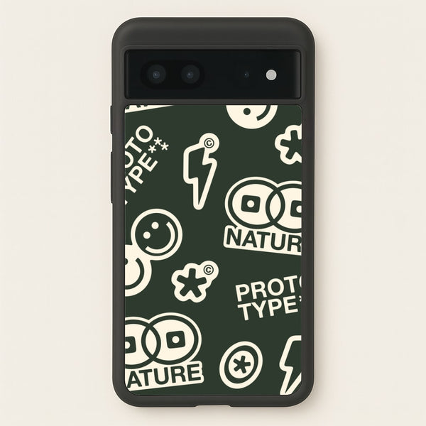 Base Camp Green Phone Case - Google Pixel 7 / Standard