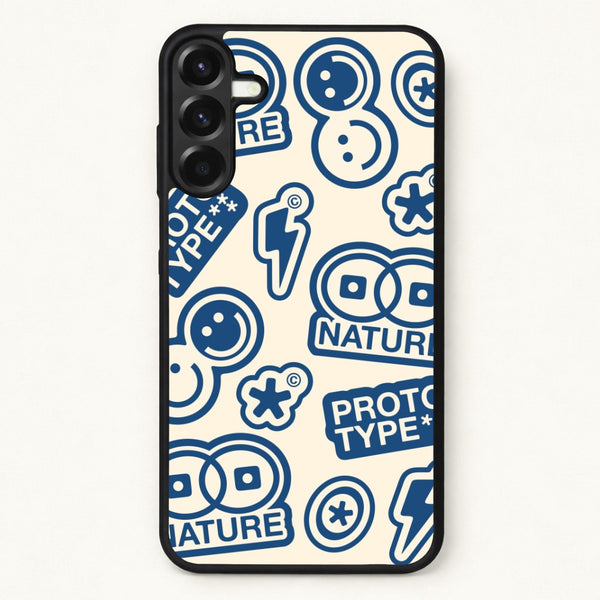 Base Camp Blue Phone Case - Galaxy A17 / Standard