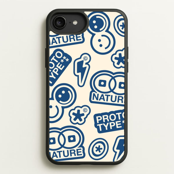 Base Camp Blue Phone Case - iPhone 6 Plus / 7 Plus / 8 Plus / Standard