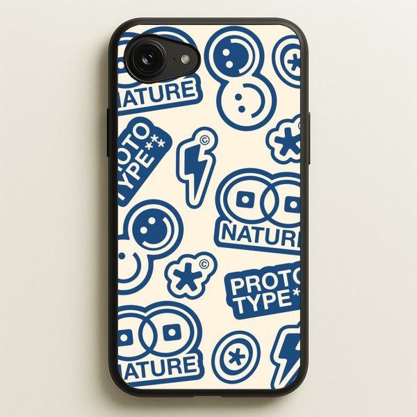Base Camp Blue Phone Case - iPhone 16e / Standard