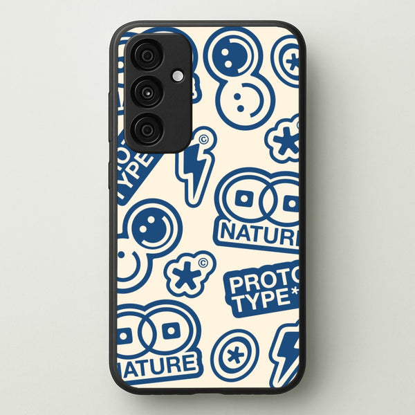 Base Camp Blue Phone Case - Galaxy A55 / Standard