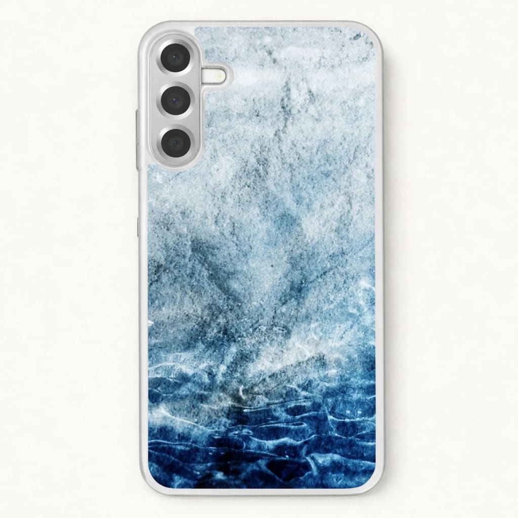 Sea Blue Marble Phone Case for Galaxy A57