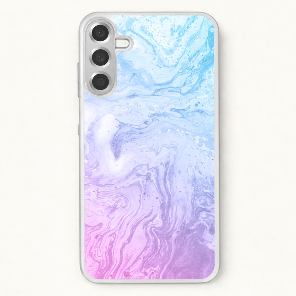 Purple Marble Phone Case for Galaxy A57
