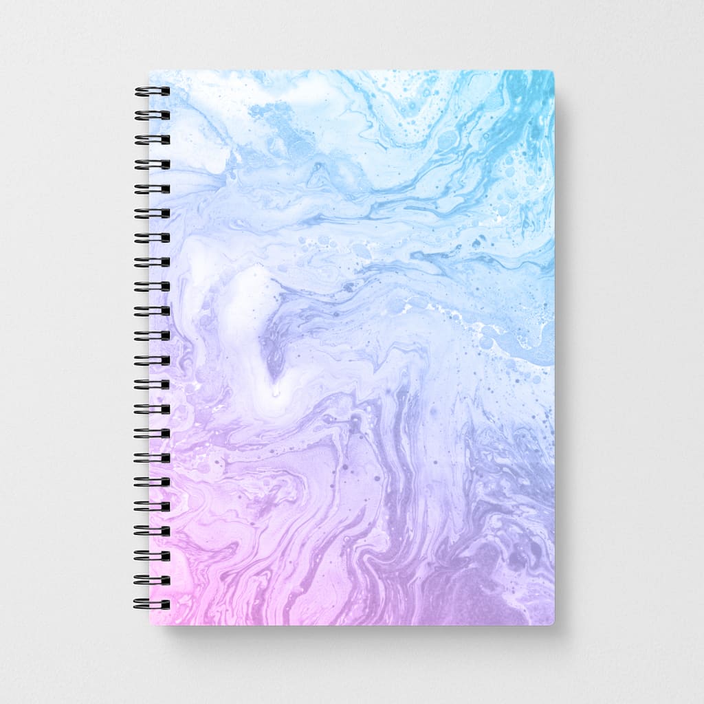 Purple Marble Notebook - Fun Cases