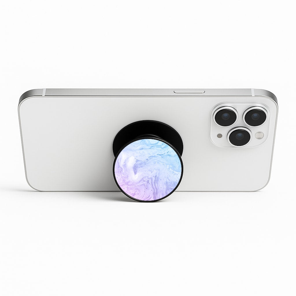 Purple Marble Phone Stand
