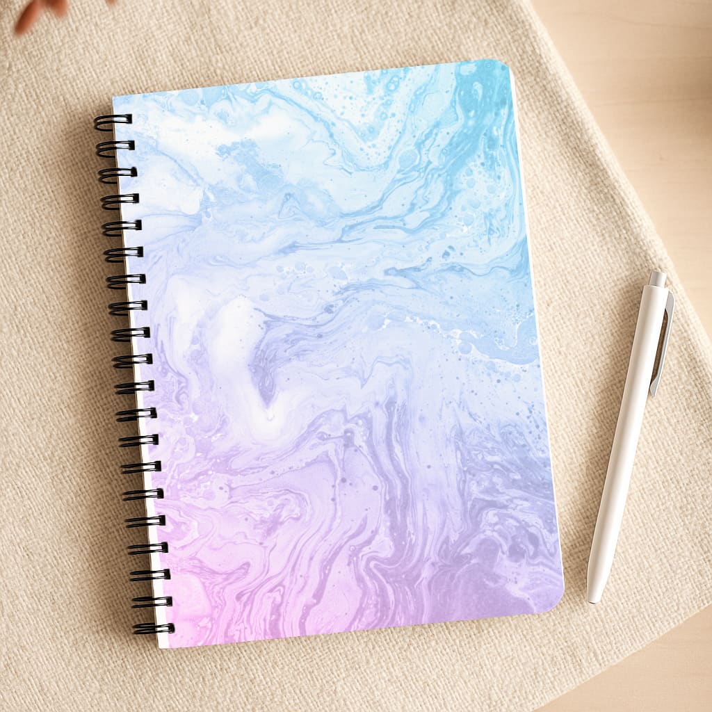 Purple Marble Notepad