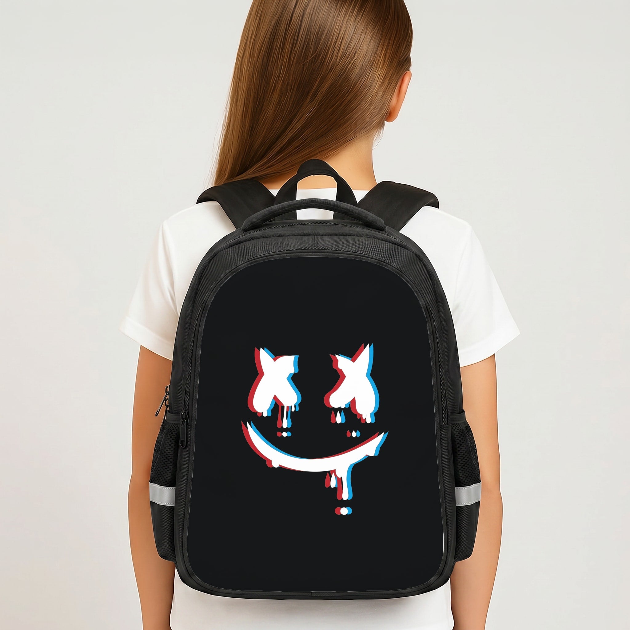 Blue Blur - White Helmet DJ Backpack