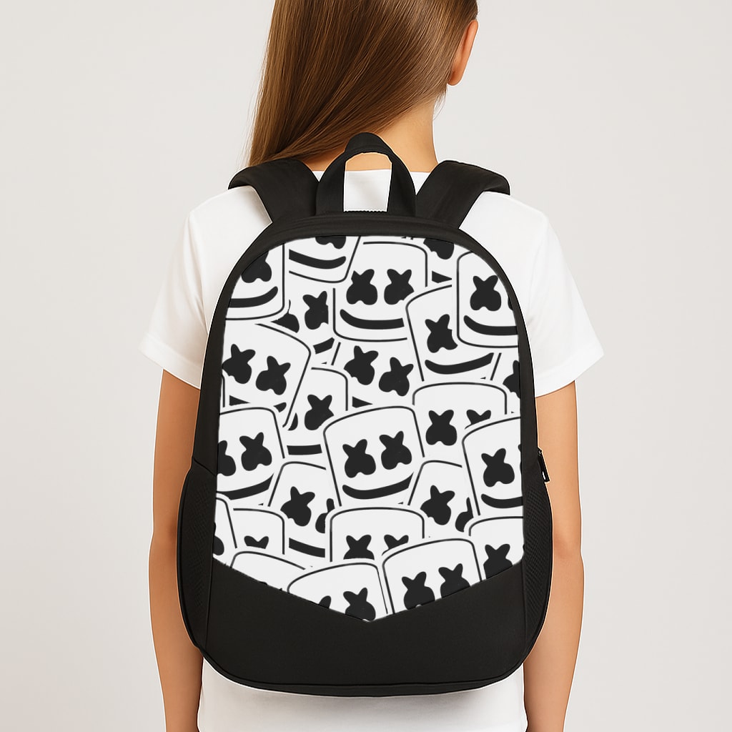 Collage - White Helmet DJ Backpack