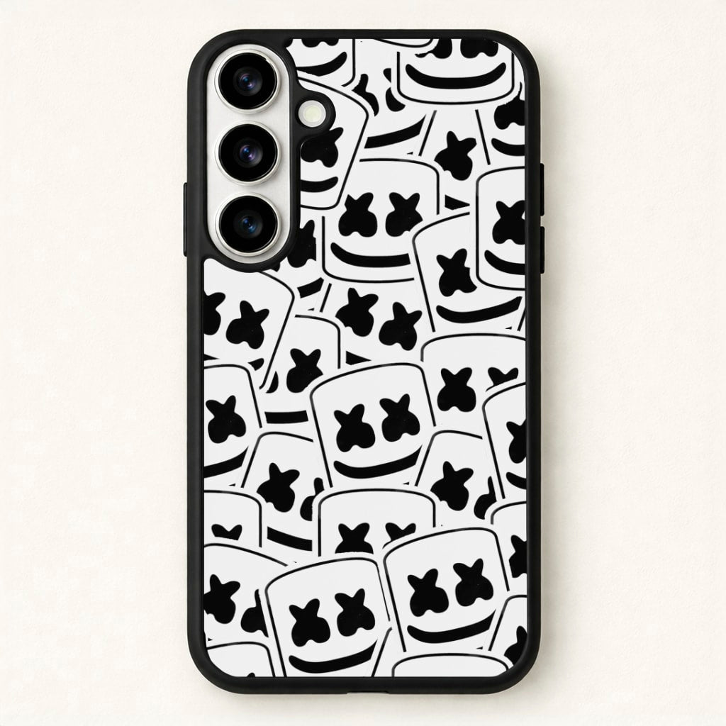 Collage - White Helmet DJ Phone Case for Galaxy S26