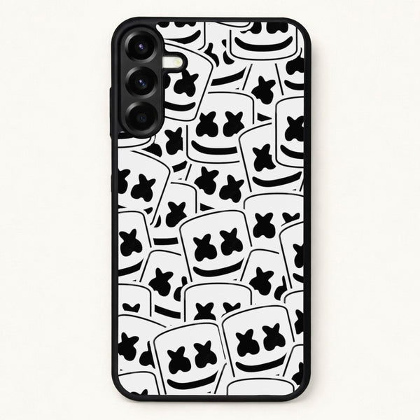 Collage - White Helmet DJ Phone Case for Galaxy A17