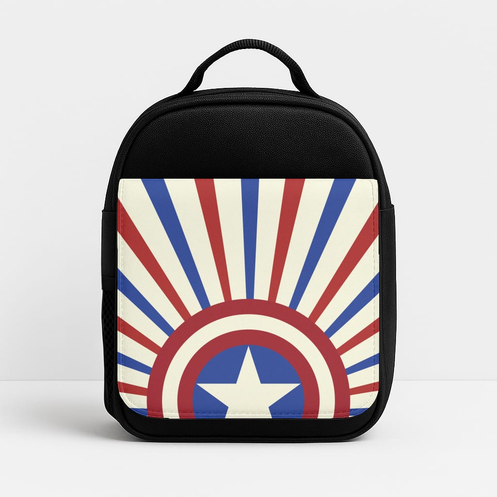 Shield And Stripes Lunchbox