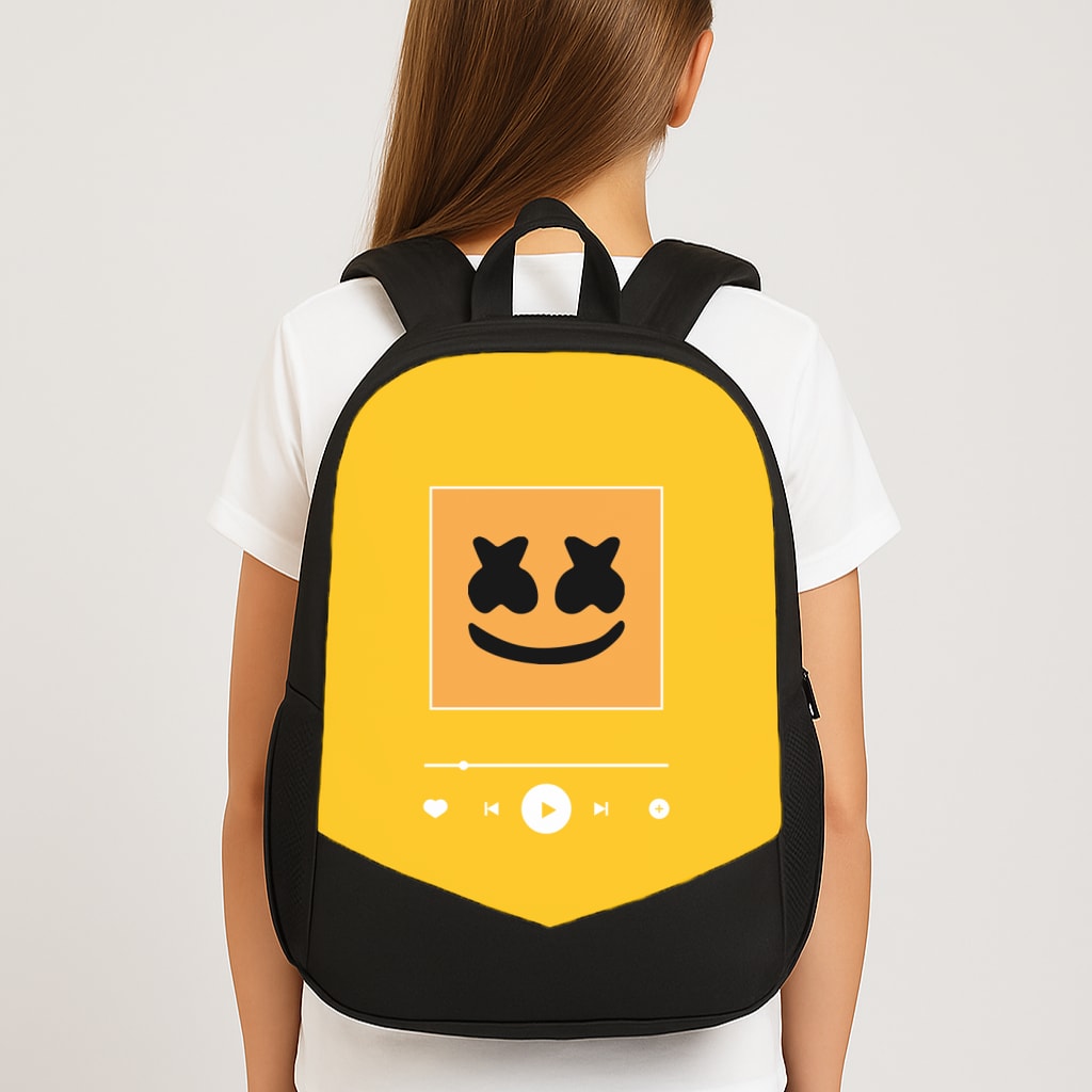 Helmet DJ Album Cover Backpack