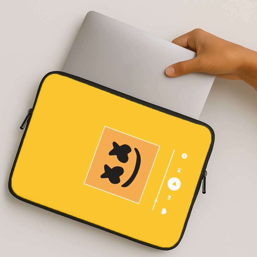 Helmet DJ Album Cover MacBook Case