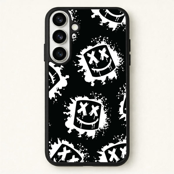 Black And White Helmet DJ Pattern Phone Case for Galaxy S26