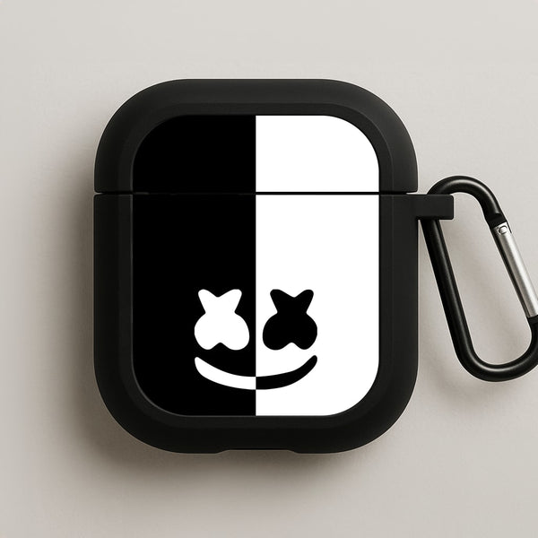 Dual Sides Helmet DJ AirPods Case